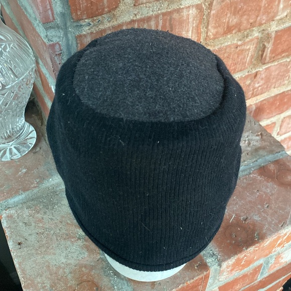 Vintage wool and cotton military style hat - Picture 5 of 8